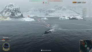 World of warships - Dodging left