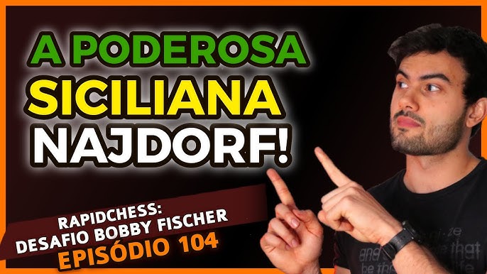 Quando vale a pena jogar a agressiva Siciliana Dragão? - Desafio Rapidchess  Bobby Fischer (Ep30) 