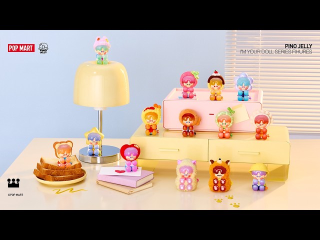 POP MART PINO JELLY BLIND BOX | I'm Your Doll - YouTube