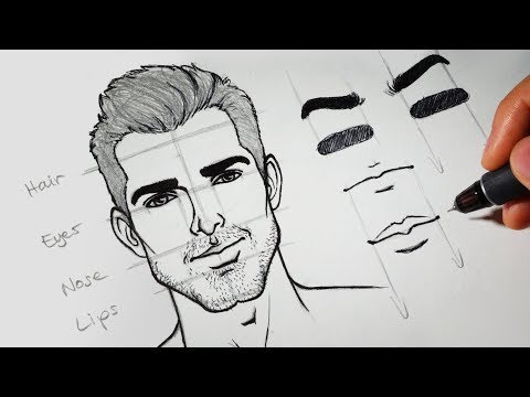 How To Draw Faces For Beginners Simple Rapidfireart