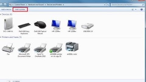 How to map network printer using IP Address on a PC.