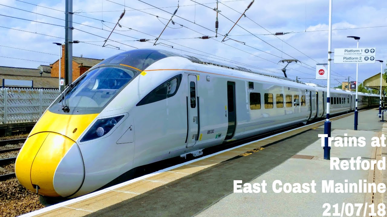 Trains at Retford, ECML | 21/07/18