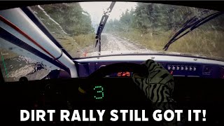 This rain is better than in EA WRC   Dirt Rally