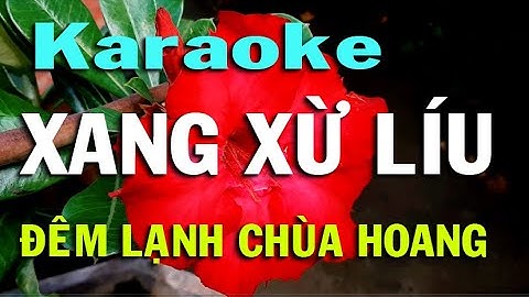 Karaoke: XANG XỪ LÍU  (Đêm lạnh chùa hoang)