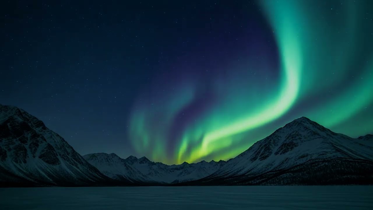 Aurora Borealis for Deep Sleep 🌌 Calm Your Mind Instantly