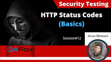 12. Security Testing (Basics) - HTTP Status Codes