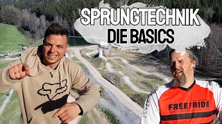 Mountainbike Fahrtechnik & Sprungtechnik Basics mit Trainer | Bikepark Olpe 2022 | Bike and Ride