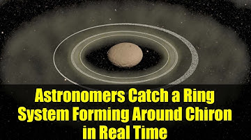 Astronomers Catch a Ring System Forming Around Chiron in Real Time