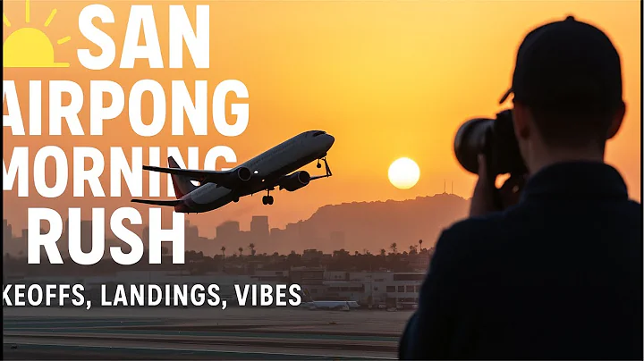 🌅 Early Birds at San Diego Airport — Live Action
