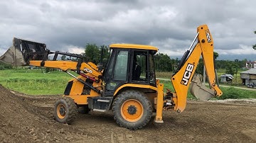 JCB Backhoe Loader Machine Working Video - JCB 4x4  Mood VIDEO