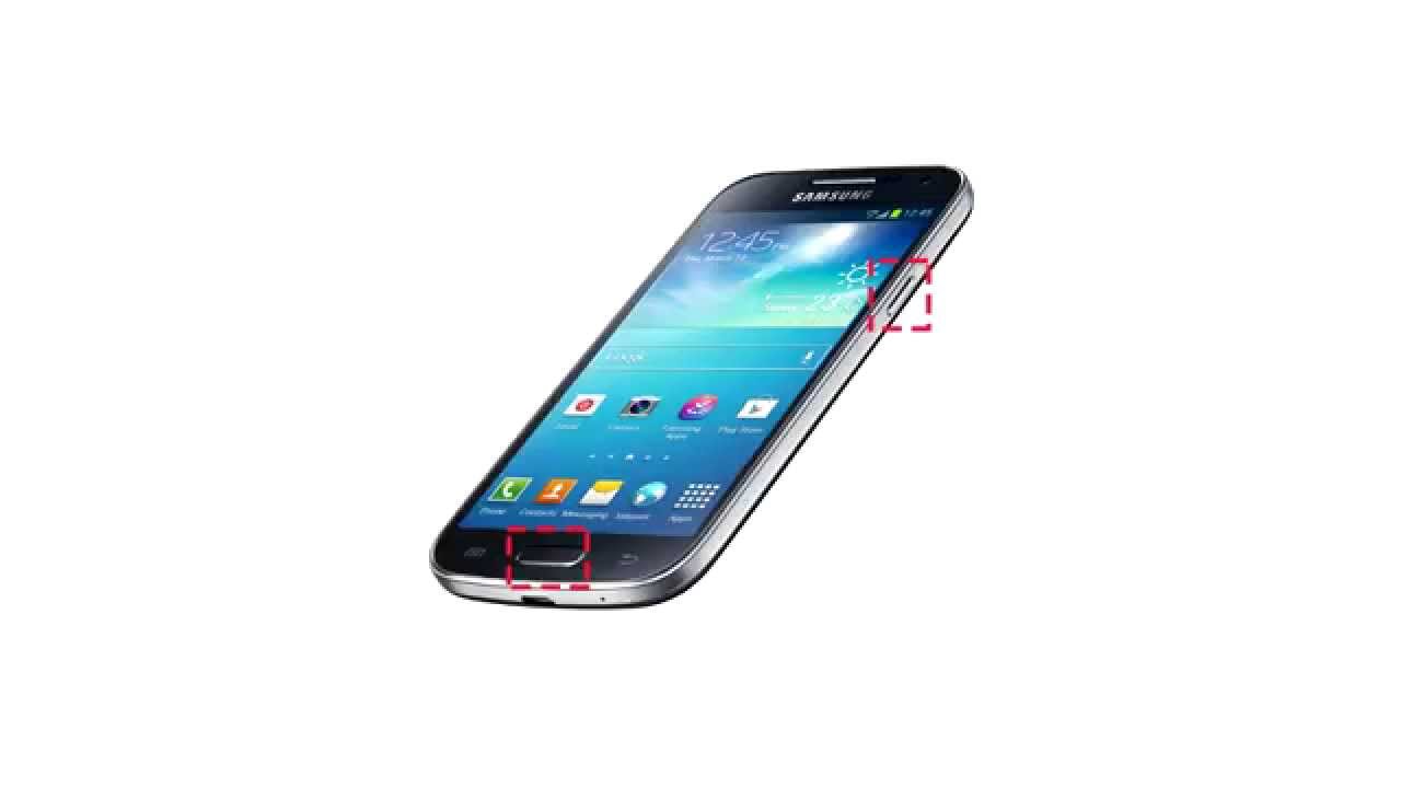 Samsung Galaxy S 4 Mini Screenshot Machen www.youtube.com