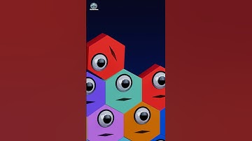 Hexagon⬢ 3d Loop Animation #loopanimation #3danimation #shorts