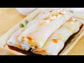 Shrimp cheung fun recipe steamed rice noodle rolls dim sum recipe by cici li