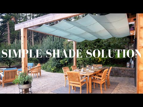 Simple Shade Solution by Backyard Design Guy - Outdoor Living