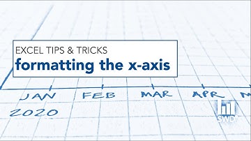 Formatting the x-axis in Excel