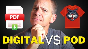 Etsy Digital Products vs Print On Demand Products (What