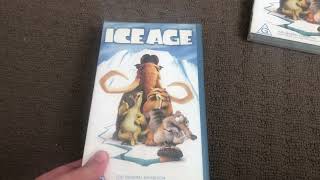 My Ice Age Vhs And Dvd Collection