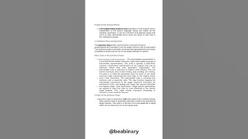 Compiler Design Unit 1