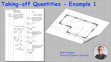 Worked Example, NRM2 Take-Off & BQ production