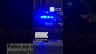 Police say shooter injured four at an Ohio Walmart