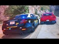 🚔 ПОГОНЯ полиции на ВЫСОКОЙ СКОРОСТИ в GTA 5!