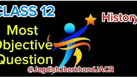Class 12 ka history objective question chapter 1 #viral #JJJACR