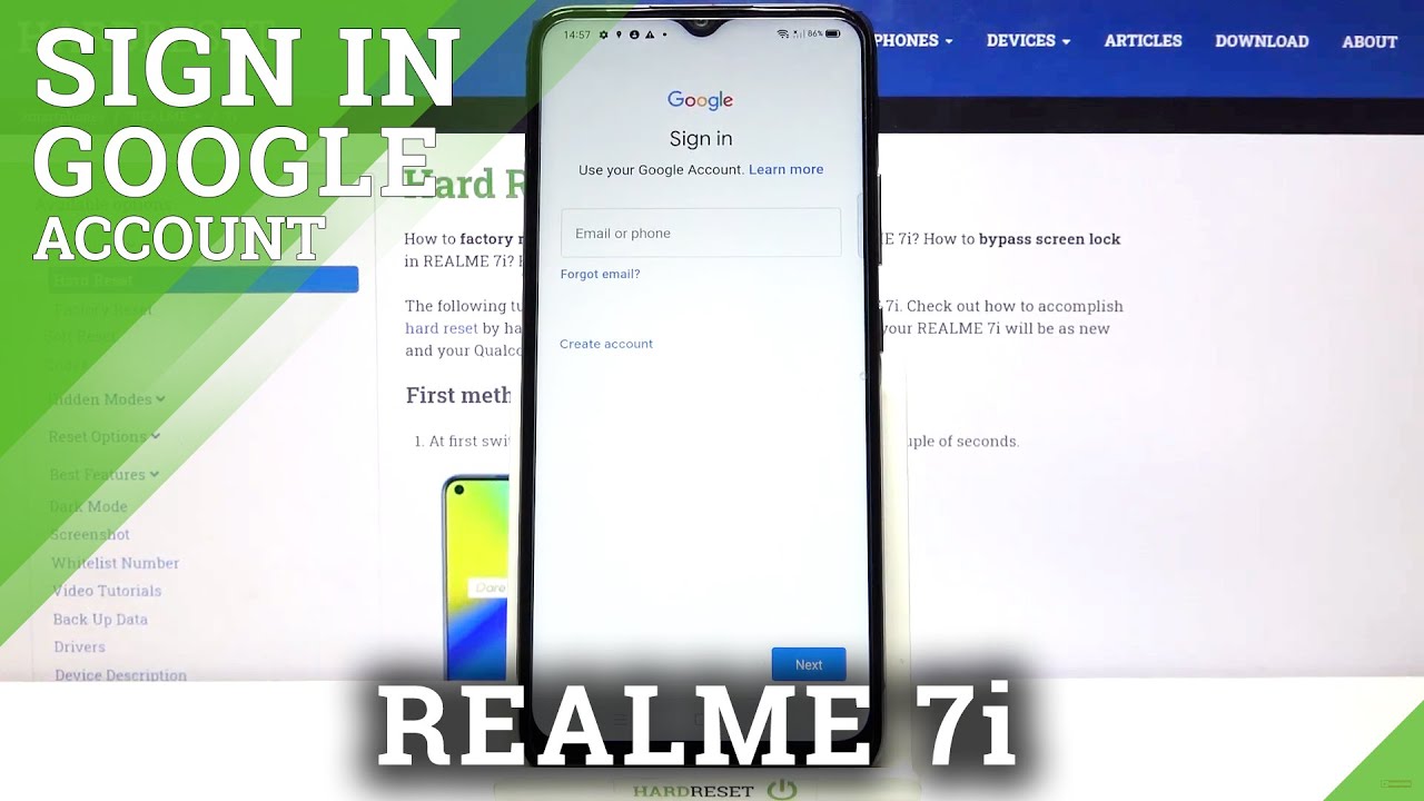How To Add Google Account To Google Play Store In REALME 7i Another How To Add Google Account To Google Play Store In REALME 7i Another