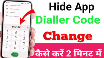 how to change lock in hide app dialer password change kaise karen | app hide dialer code change