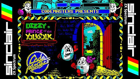 DIZZY VI - PRINCE OF THE YOLKFOLK (1992) Walkthrough, ZX Spectrum