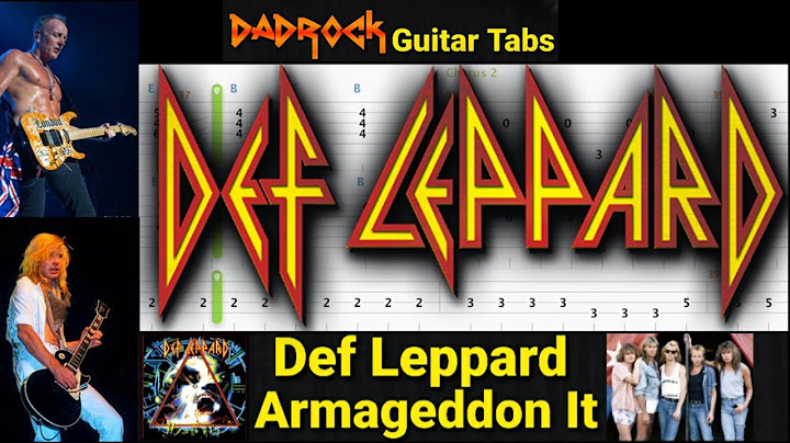 Armageddon It Guitar version - Guitar performance video thumbnail