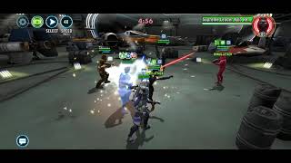 GAS vs SLKR - 3v3 counter - General Skywalker vs Supreme Leader Kylo Ren - SWGOH