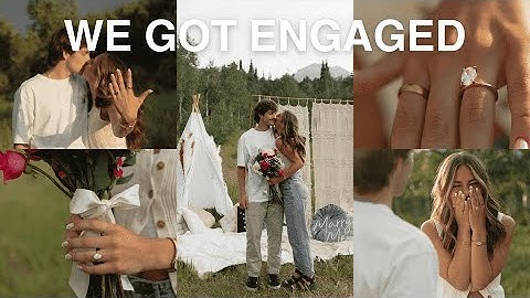 WE GOT ENGAGED!! + wedding ring shopping 💍