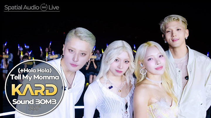 ☀️Summer sunset vibe w/this Lovely-Bubbly Song💖KARD - Tell My Momma (+Hola Hola)｜SoundBOMB360˚