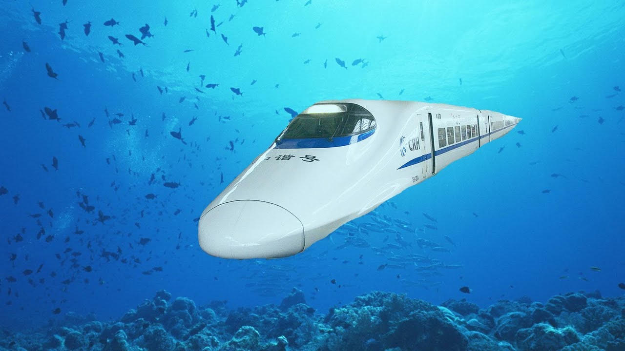 Amazing Underwater Trains 2016 YouTube