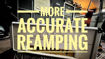 How to set your Guitar Reamp Maximum dBu Level