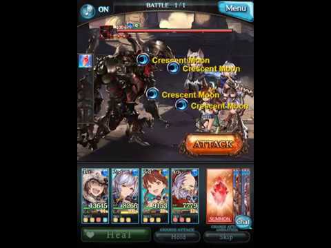 グラブル ザ ムーン Sレア Granblue The Moon Sr Youtube