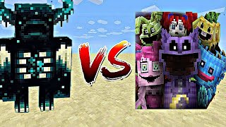 Warden VS Poppy playtim3 mobs in Minecraft so crazy ●CraftingGamer●