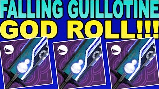 HOW TO GET FALLING GUILLOTINE & FALLING GUILLOTINE GOD ROLL-Destiny 2 HOW TO GET FALLING GUILLOTINE & FALLING GUILLOTINE GOD ROLL-Destiny 2