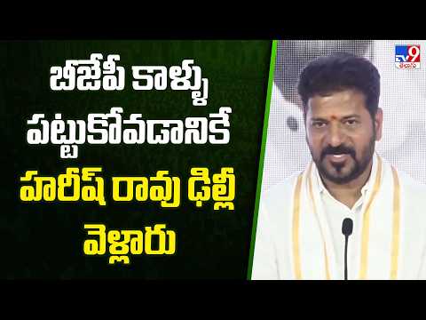 CM Revanth Fires On Kaleshwaram Scam : బీజేపీ కాళ్ళు పట్టుకోవడానికే హరీష్ రావు ఢిల్లీ వెళ్లారు - TV9 - TV9