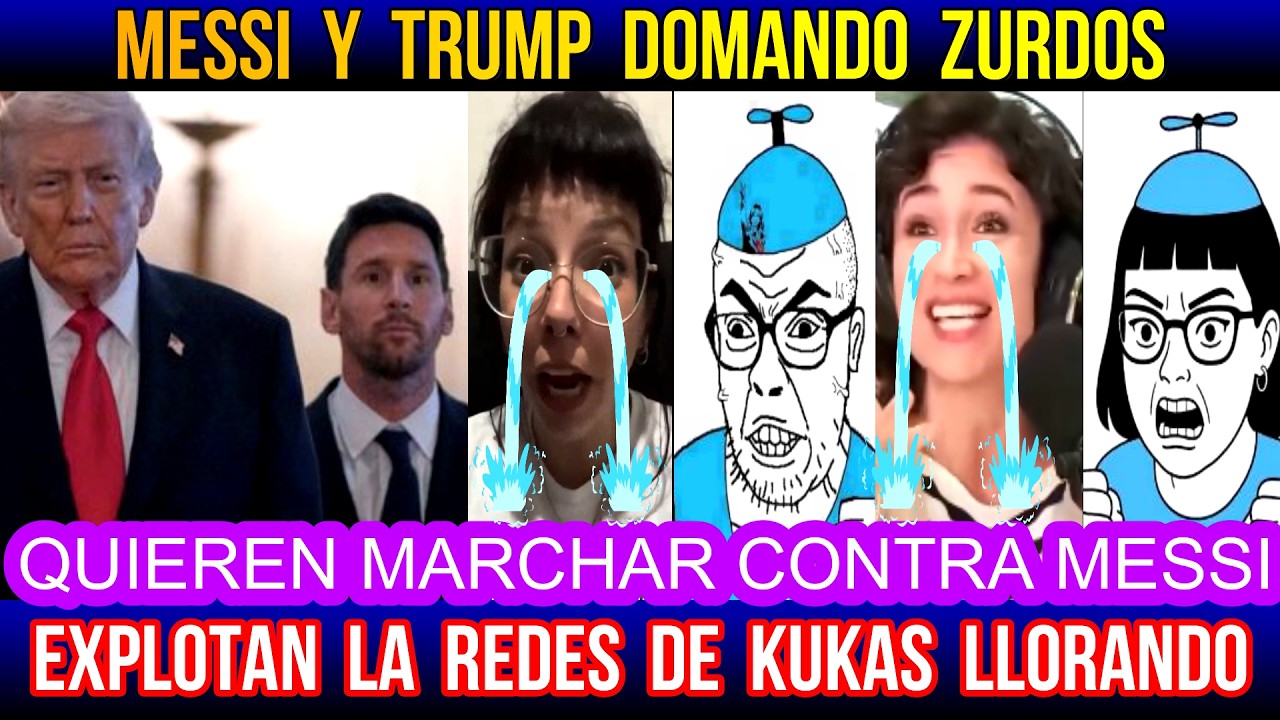 KUKAS SALIERON A LLORARLE A MESSI, COMPLETAMENTE DOMADOS.