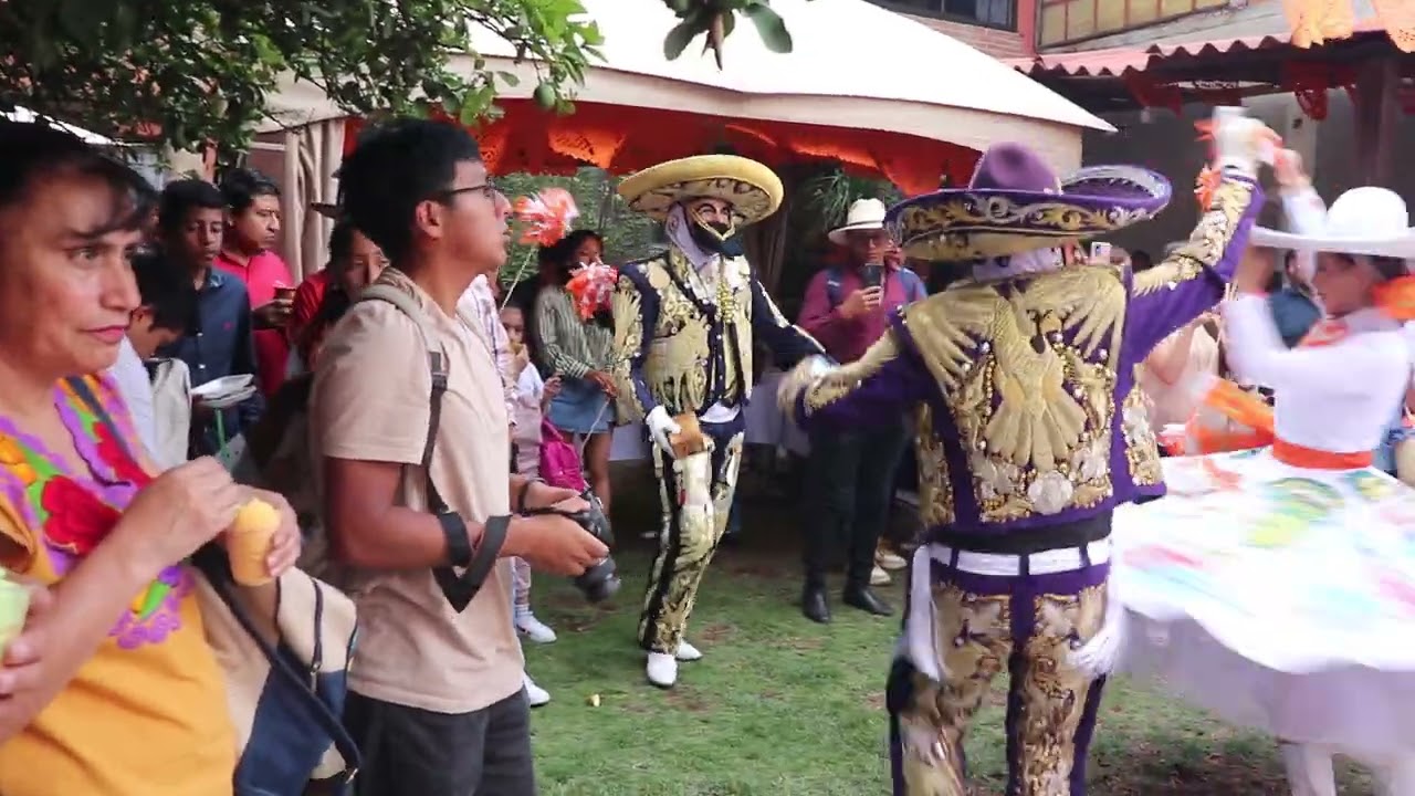 COMPARSA CARDENALES CARNAVAL 2025 EN CHIMALHUACAN ESTADO DE MEXICO