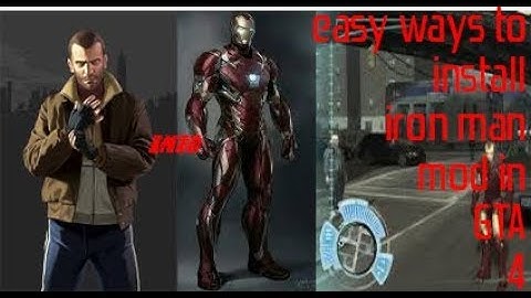 3 steps to install iron man mod in GTA 4 with gameplay and controls!!!