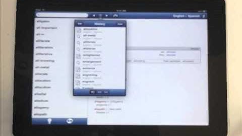 Ultralingua iOS Dictionaries