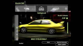 NFS Undergrund 2 EVO VIII Tuning + Drag [HD]