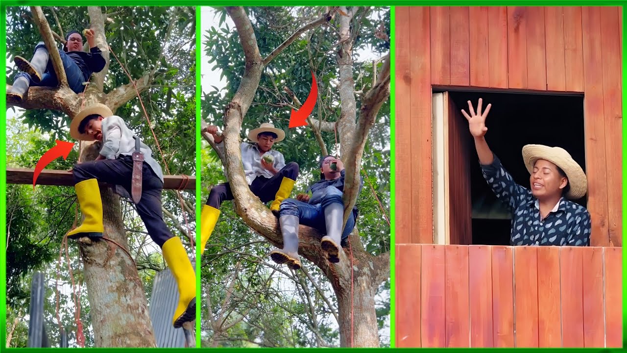 Disfrutando un Mango y ¡SORPRESA Especial para Saskia! – Momentos del Campo