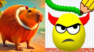 Italian Brainrot Vs Draw To Smash Puzzle Gameplay Mix | Challenge Walkthrough Merge