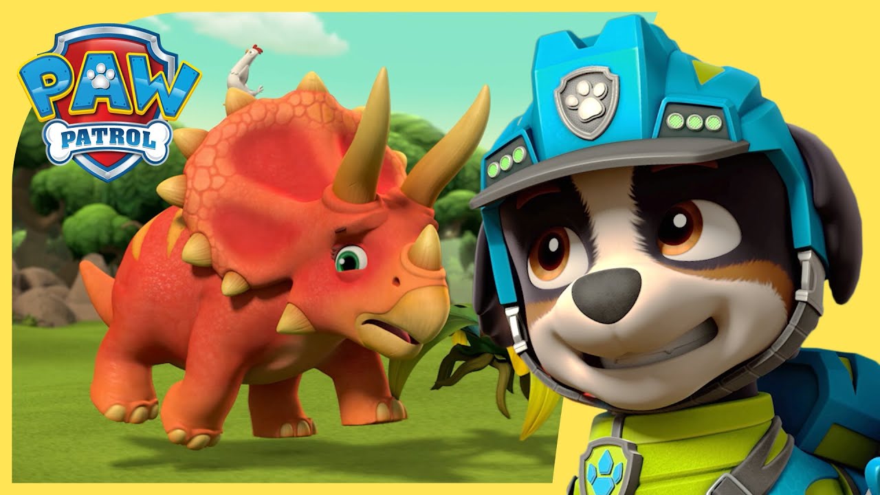 Over 1 Hour of Dino Rescues 🦖 | PAW Patrol | Cartoons for Kids - YouTube