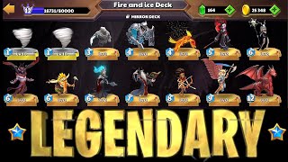 All LEGENDARY Cards In One Deck! Castle Crush