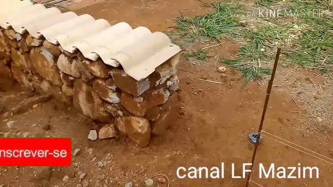 Como usar argamassa numa fundação em pedra rachão, ⊛, Construindo a 🏡 João  de barro