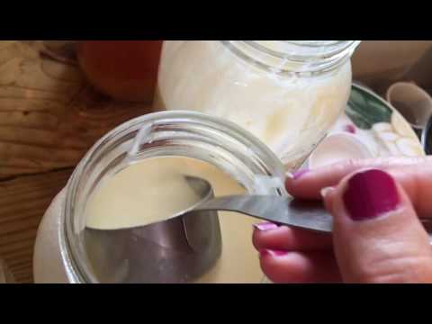 Making Butter with Raw Cream - YouTube